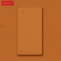 พาวเวอร์แบงค์Eloop E26 12,000mAh(น้ำตาลอ่อน)