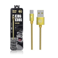 สายชาร์จWK Kingkong WDC-013 micro USB(ทอง)