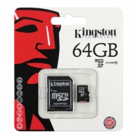 micro SD Card Kingston class10 (64GB)