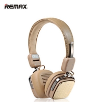หูฟังบลูทูธ Headphone Remax RB-200HB(สีครีมน้ำตาล)