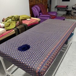 🔥 ผ้าปูเตียงนวดไทย-ออย เบาะนวดไทย ผ้าปูที่นอนอโรมา ผ้าปูเกรดโรงแรม กันไรฝุ่น ผ้าคลุมเตียงแบบรัดมุม Spa cushion covers, Thai massage bed sheets Aromatherapy bed sheets