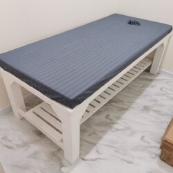 🔥ขายดี🔥 ผ้าปูเตียงนวด 90x200 ผ้าปูเบาะสปา ผ้าปูที่นอนนวดไทย ผ้าปูที่นอนอโรมา ผ้าปูเกรดโรงแรม กันไรฝุ่น ผ้าคลุมเตียงแบบรัดมุม Spa cushion covers, Thai massage bed sheets Aromatherapy bed sheets