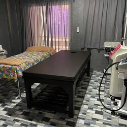 เตียงสป100 x200x73 สีโอ้ค เตียงอโรม่า เตียงนวดออย รวมเบาะ สีโอ้ค (ราคาไม่รวมค่าส่ง)