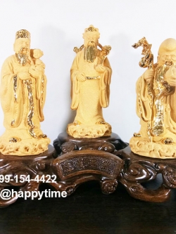 ฮกลกซิ่วฐานไม้ เสริมมงคลในบ้าน