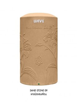 ถังเก็บน้ำบนดิน WAVE รุ่น LILY (ลิลลี่) 1000 ลิตร