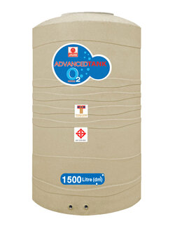 ถังเก็บน้ำบนดิน แอ็ดวานซ์ รุ่นโอทู (O2) ขนาด 1500 ลิตร ราคาถูก ส่งฟรี