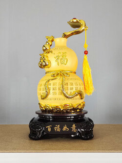 น้ำเต้าดูดทรัพย์รับโชค ของขวัญสำหรับวันขึ้นบ้านใหม่ ตกแต่งบ้านสวยๆ