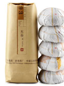 ชาผู่เอ๋อร์ สุก ต้าอี้ V93 ปี 2017 ( 100 g x 5 )