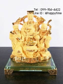 เทพฮกลกซิ่วมงคล ฐานแก้ว