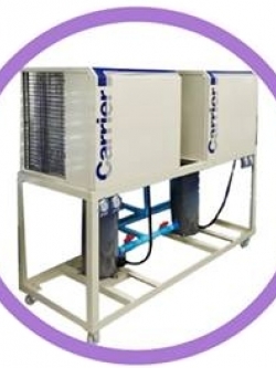 Air Cooled Chiller 8 - 150 Tons Plate Titanium