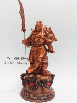 เทพเจ้ากวนอูออกศึก ขนาด 12 นิ้ว
