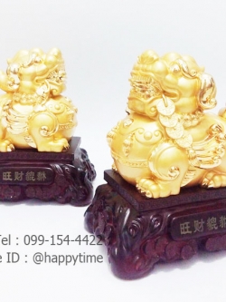 ปี่เซี๊ยะคู่มงคล ไซส์ 10 นิ้ว