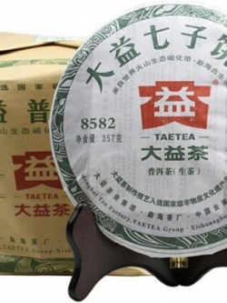 ชาผู่เอ๋อร์ ดิบ รุ่น 8582 ปี 2012