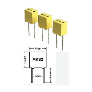 6*5 C THOMSAN Cทอมสันโพลีเอสเตอร์capacitor polyester