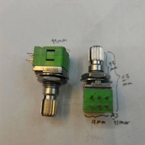 19*1 โวลุ่มทรงเหลี่ยม6ขา2ช้ันสีเขียว/น้ำเงินALPHA