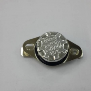11*2 KSD301เทอร์โมสตัทแกนหมุนได้10A250VAC Thermostat ควบคุมอุณหภูมิ ตัวตัดอุณหภูมิแกนหมุนได้