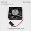 พัดลม Fan DELTA (AFB0624VHB) DC24V 60x60x15mm 0.16A (3wire Fanuc Plug)