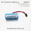 แบตเตอรี่ Battery Mitsubishi (CR17335SE-R, Q6BAT, GT15-BAT, CR2/3 8.L) 3V (Black Plug)