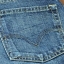 Levi's Hesher มือสอง ขาตรง เอวต่ำ ฟอกริ้ว Made in USA ปี 2002 เอว 33 ยาว 31.5