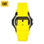 นาฬิกา CAT นาฬิกา CATERPILLAR รุ่น NAVIGO X รหัสรุ่น AA.161.27.121 ตัวเรือนสแตนเลส รมดำ สายยางซิลิโคนสีเหลือง