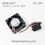 พัดลม Fan NMB-MAT (1608VL-S5W-B69, A90L-0001-0575#A) DC24V 40x40x20mm 0.09A (3wire Fanuc Special Plug)