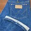 12. กางเกงยีนส์แรงเลอร์ Wrangler - 13MWZ กระบอกตรง เอว 33 ยาว 36 Made in USA