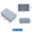 กล่องอลูมิเนียมกันน้ำ IP66 สีเทา ขนาด 188 X 120 X 78 มม.