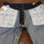 Japan Blue JB0406 เอว 33 ยาว 33 ริมฟ้า 14oz Slim Tapered