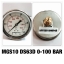 2.5 นิ้ว 0-100BAR (1400PSI) ออกหลัง เกลียว 1/4" BSP ทองเหลือง