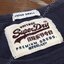 31. เสื้อยืด SuperDry แท้ มือสอง สีน้ำเงินอ่อน Vintage Size Japan Small อก 36