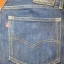 Levi's Made to Order ขากระบอก ริมน้ำเงิน ซิงเกิ้ล ป้าย R Made in San Francisco USA เอว 35 ยาว 33.5
