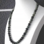สร้อยคอหยกเขียว-ขาว @10 mm.ยาว 9" @ 10 mm. เขียว/ขาว/GREENWHITE 1 SKU-00048