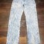 57. Levi’s 501 สีน้ำเงิน ฟอกลาย ก้านดำ USA ปี 1987 เอว 32 ยาว 33