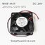 พัดลม Fan NMB-MAT (2410ML-05W-B70) DC24V 60x60x25mm 0.25A (2wire White A1 Plug)