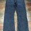 Unbranded UB301 Straight Fit 14.5oz Indigo Selvedge มือสอง เย็บซิงเกิ้ล ผ้าริมน้ำเงิน ทรงกระบอกตรง เอว 34 ยาว 31.5