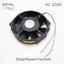 พัดลม Fan ROYAL (T796C) AC200V 172x150x38mm 36/31W (2wire)