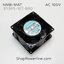 พัดลมใบพัดโลหะ Fan NMB-MAT (3115PS-10T-B30) AC100V 80x80x38mm 9/7W (2pin)