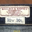 6. Wallace & Barnes ขากระบอกตรง ริมแดง เอว 33 ยาว 30 Made in USA