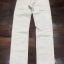 1. Levi's Made and Crafted มือสอง Tack Slim สีขาวครีม ริมแดง เอว 29 ยาว 34