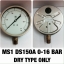 6 นิ้ว 0-16 BAR (200PSI) ออกล่าง เกลียว 1/2" NPT ทองเหลือง (แบบแห้ง)