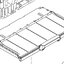 "ถาดป้อนกระดาษ A4" EXIT TRAY ASSY BHM17 BROTHER MFC-J3930DW "ตำแหน่งที่ 2"