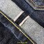 5. Uniqlo - ริมแดง กระบอกเล็ก เอวต่ำ ผ้าดิบ 12.5oz เอว 34 ยาว 31 Made in Bangladesh