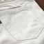 1. Levi's Made and Crafted มือสอง Tack Slim สีขาวครีม ริมแดง เอว 29 ยาว 34