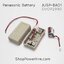 แบตเตอรี่ Battery Panasonic (ER14250, JUSP-BA01, DVOP2990) 3.6V (2wire)