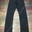 17. Gustin #167 - Italy BlackXBlack สีดำ ผ้าดิบอิตาลี 14oz. ริมแดง เอว 31 ยาว 33 Made in USA