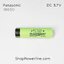 ถ่านชาร์จ Re-charge Battery Panasonic (NCR18650B, MH12210) 3.7V 18650 3400mAh (หัวเรียบ)