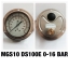 4 นิ้ว 0-16BAR (0-220PSI) ออกหลัง มีปีก 1/2" ทองเหลือง NPT