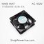 พัดลม Fan NMB-MAT (11938MB-A0N-EA) AC100V 120x120x38mm 15/14W (2pin)