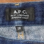 กางเกงยีนส์ A.P.C. Jeans มือสอง Petit Standard ริมแดง เอว 29 ยาว 31.5