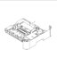 "ถาดป้อนกระดาษ" PAPER TRAY UNIT DLLF BROTHER MFC L2740DW "ตำแหน่งที่ 1"